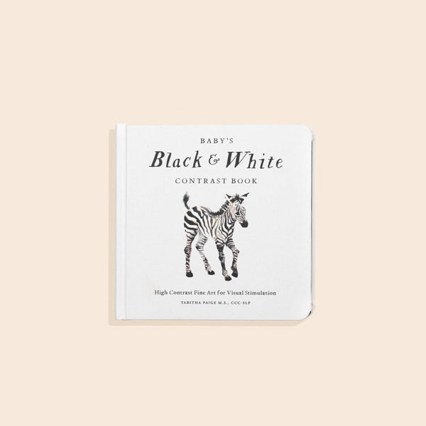 Baby's Black and White Contrast Book - Pinecone Trading Co.