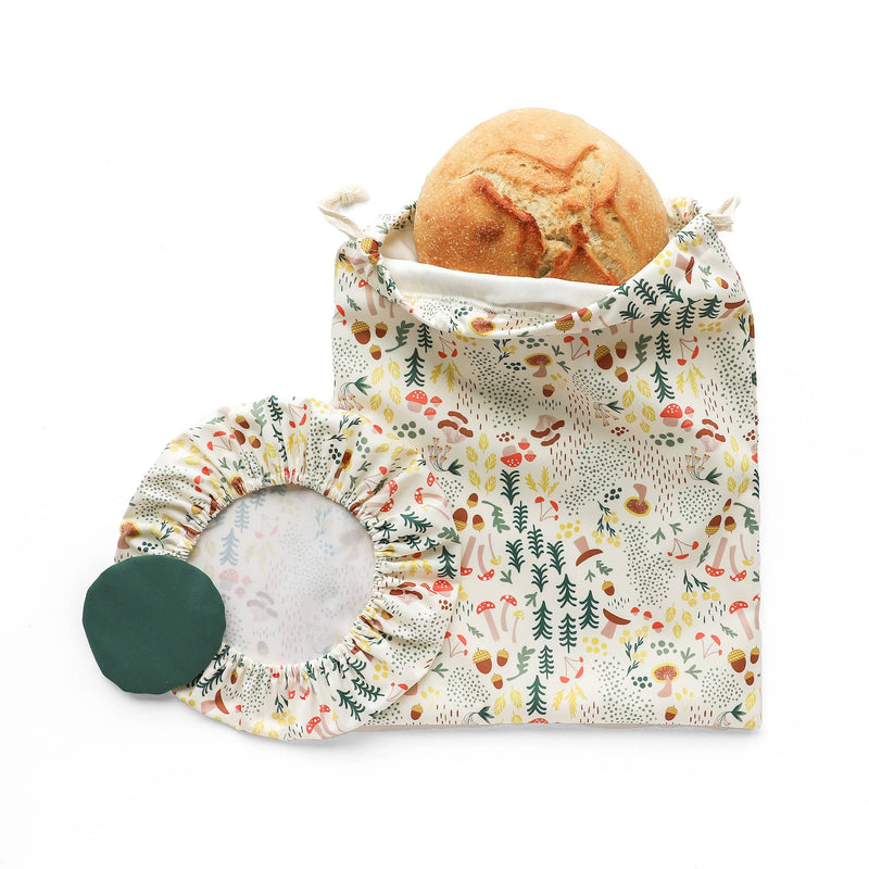 Sourdough Bread Bread Bag + Cover Set
