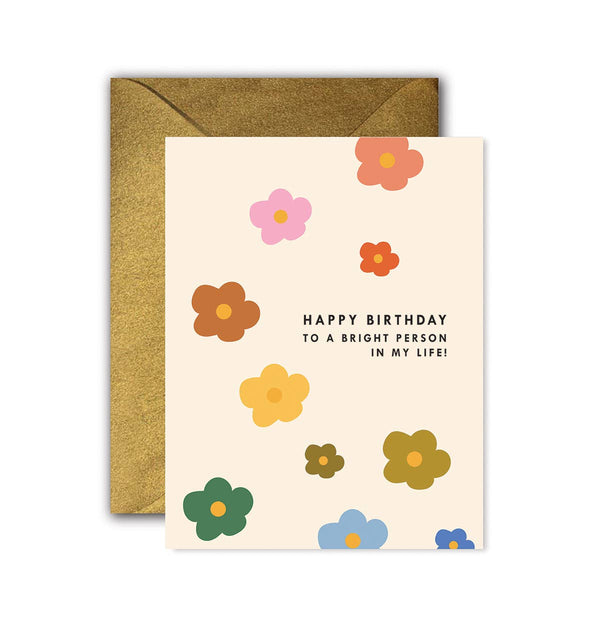 Bright Person Birthday Card - Pinecone Trading Co.