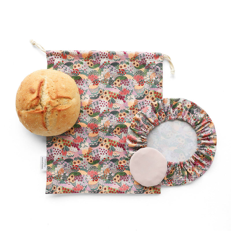 Sourdough Bread Bread Bag + Cover Set