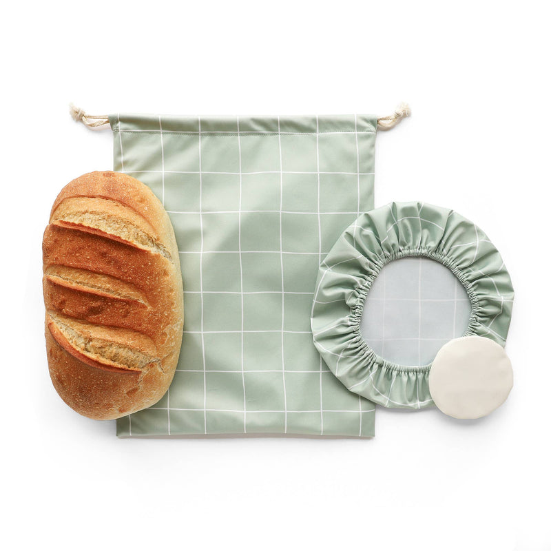 Sourdough Bread Bread Bag + Cover Set