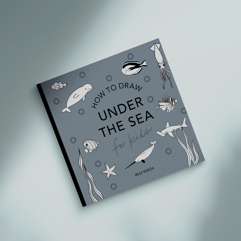 Under the Sea: How to Draw Books for Kids (Mini) - Pinecone Trading Co.