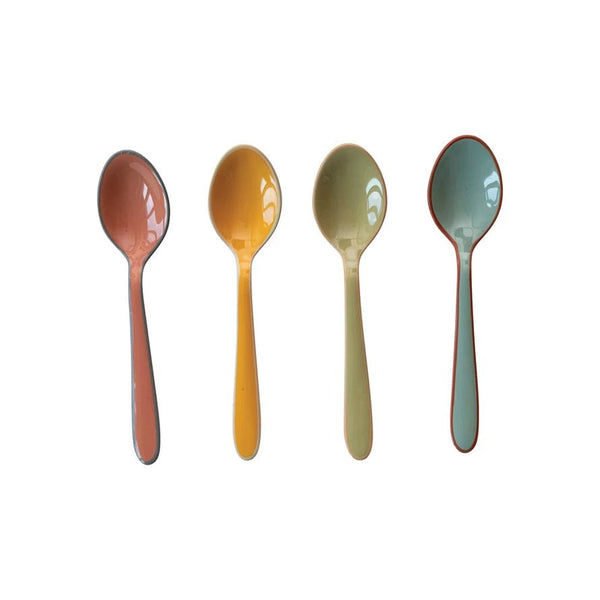 Vibrant Bistro Appetizer Spoons - Pinecone Trading Co.