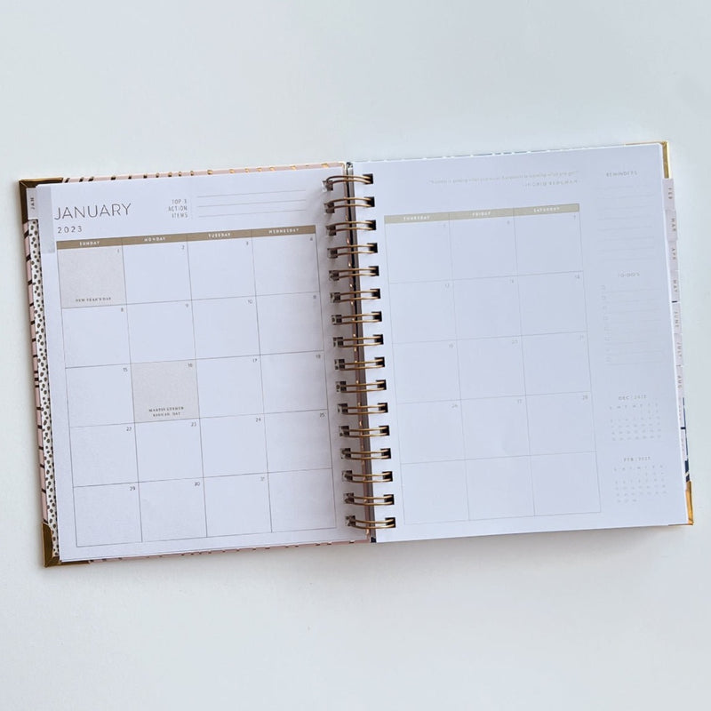 2023 Great Year Spiral Bound Planner - 12 Month - Pinecone Trading Co.