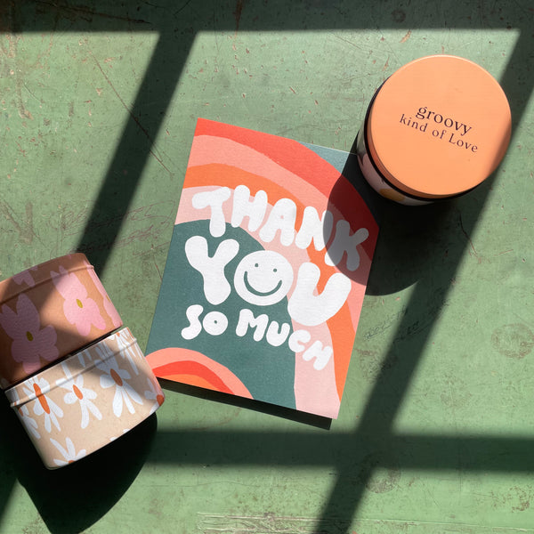 Wavy Thank You Card