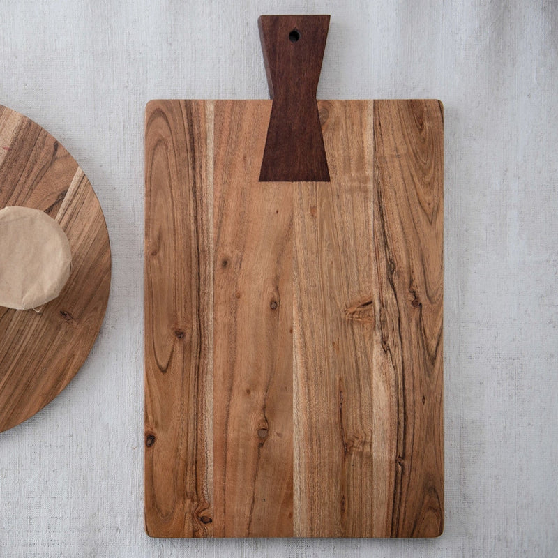 Acacia Wood Cutting Board - Pinecone Trading Co.