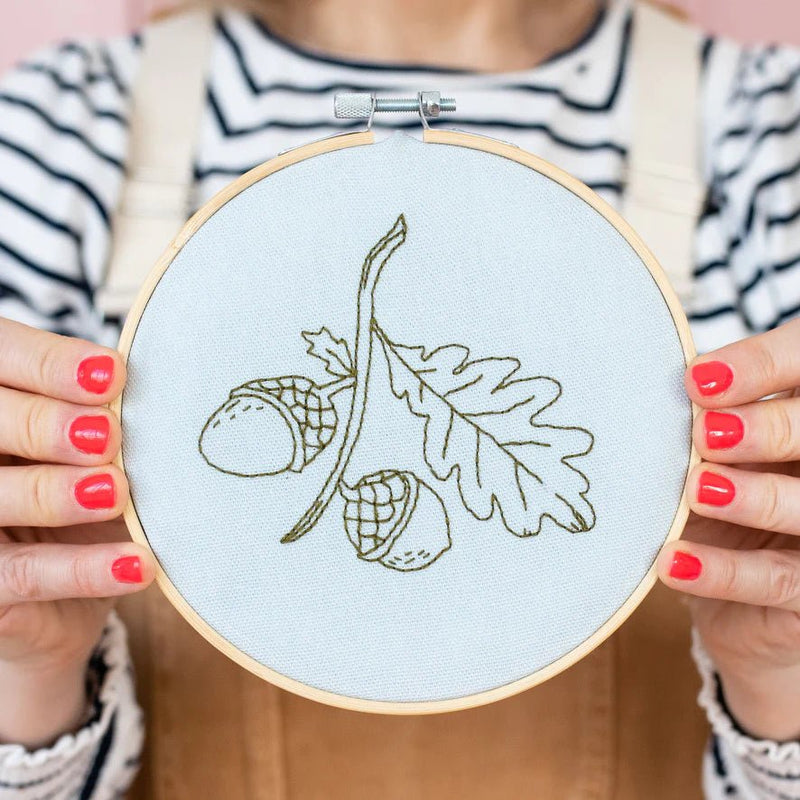 Acorn Embroidery Kit - Pinecone Trading Co.