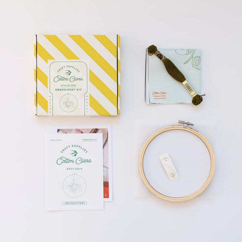 Acorn Embroidery Kit - Pinecone Trading Co.