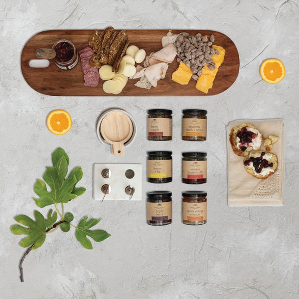 Amaretto Peach Pecan Preserves - Pinecone Trading Co.