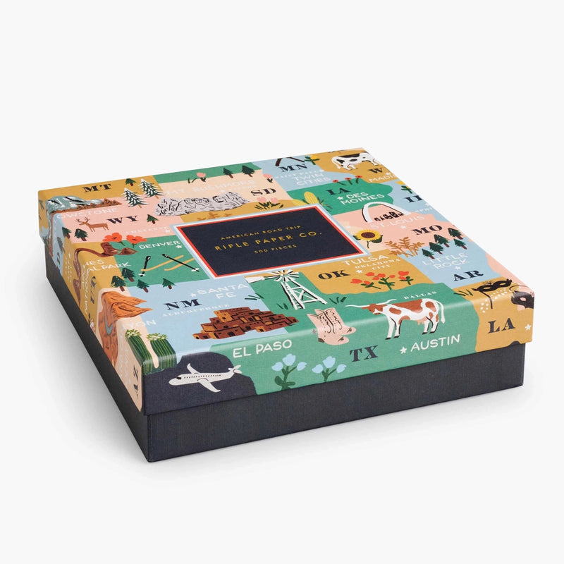 American Road Trip Jigsaw Puzzle - Pinecone Trading Co.