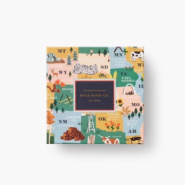 American Road Trip Jigsaw Puzzle - Pinecone Trading Co.