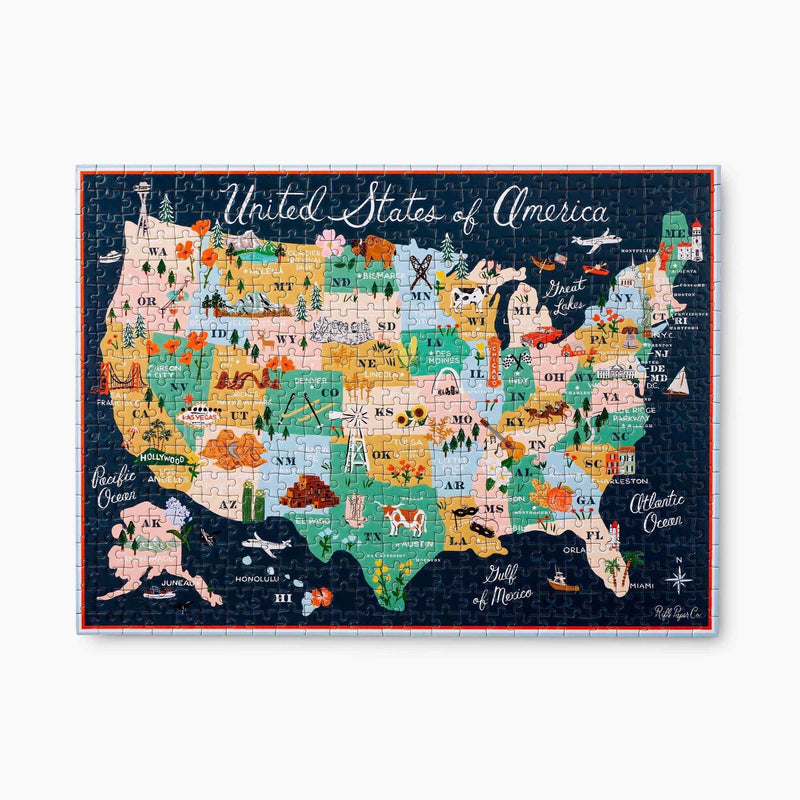 American Road Trip Jigsaw Puzzle - Pinecone Trading Co.