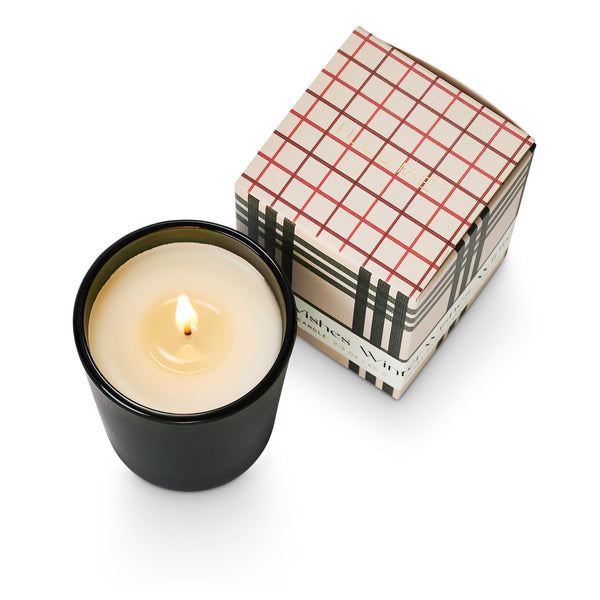 Balsam & Cedar Winter Wishes Boxed Votive Candle - Pinecone Trading Co.