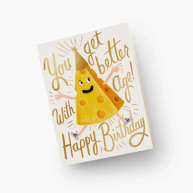 Better With Age Birthday Card - Pinecone Trading Co.