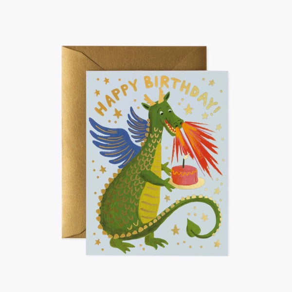 Birthday Dragon Card - Pinecone Trading Co.