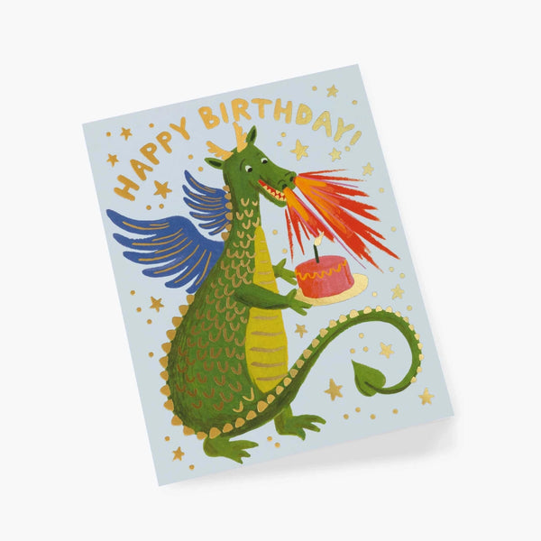 Birthday Dragon Card - Pinecone Trading Co.