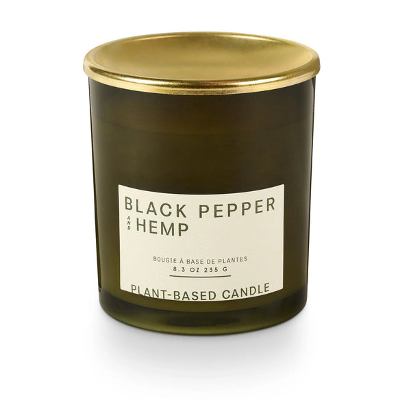 Black Pepper & Hemp Jar Candle - Pinecone Trading Co.