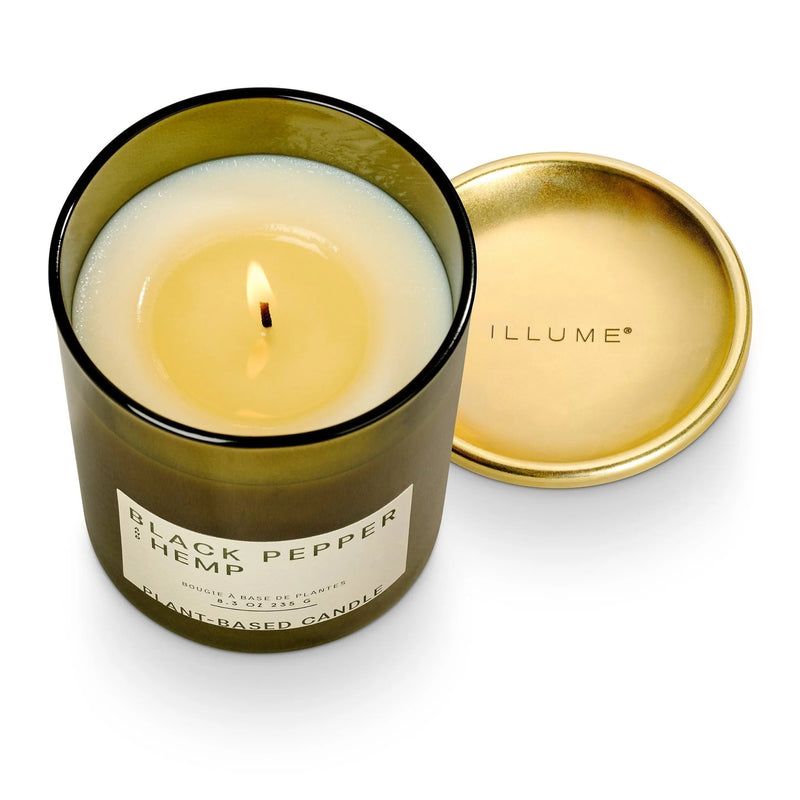 Black Pepper & Hemp Jar Candle - Pinecone Trading Co.