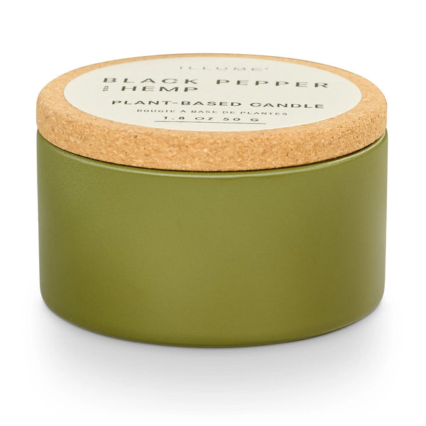 Black Pepper & Hemp Tin Candle - Pinecone Trading Co.