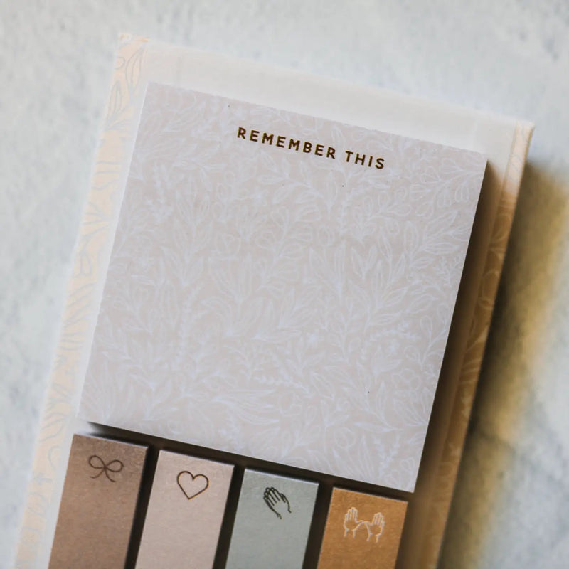 Blush Bible Study Stickies Set - Pinecone Trading Co.