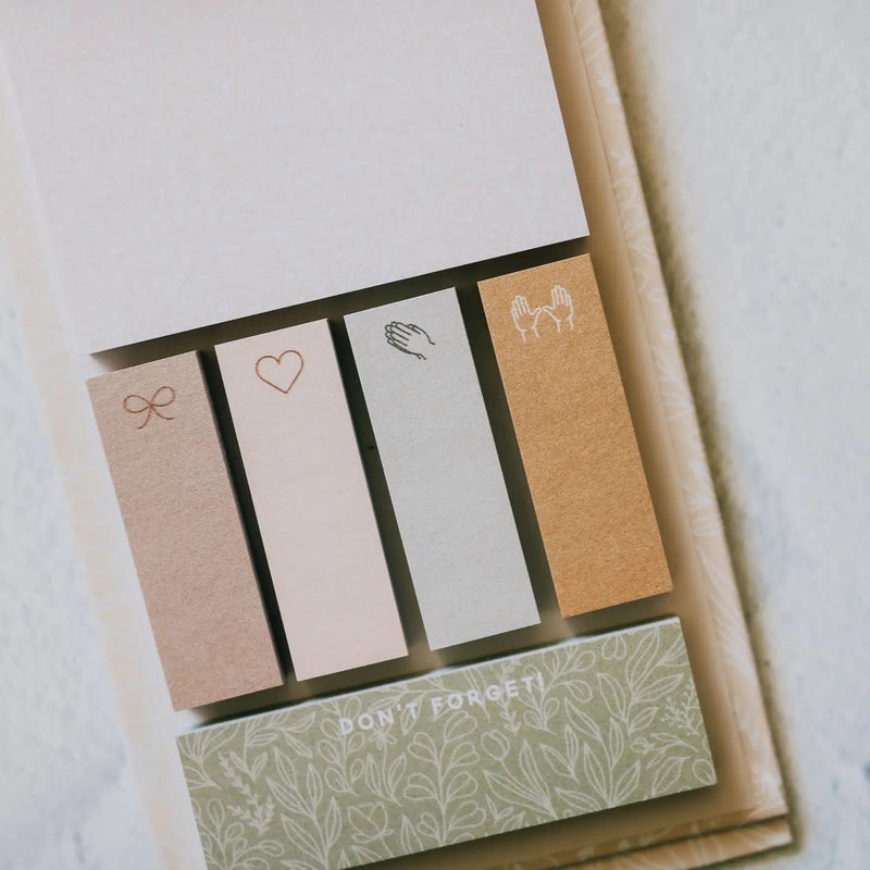 Blush Bible Study Stickies Set - Pinecone Trading Co.