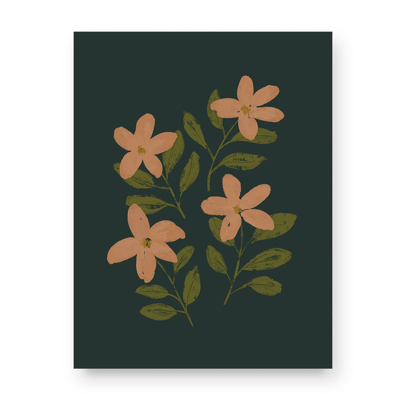 Blushing Florals Art Print - Pinecone Trading Co.