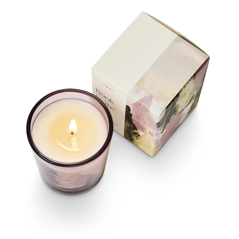 Book by the Fire Votive Candle - Pinecone Trading Co.