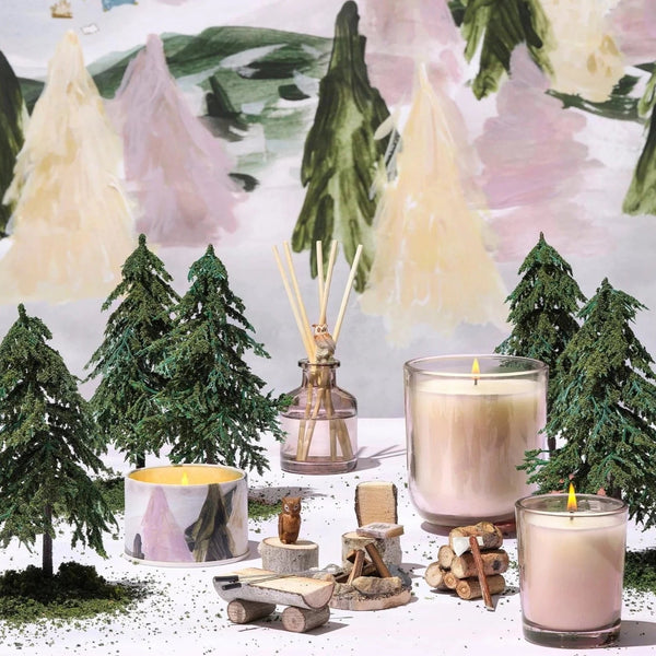 Book by the Fire Votive Candle - Pinecone Trading Co.