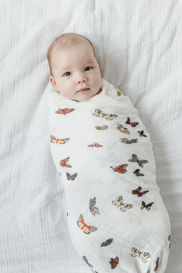 Butterfly Migration Swaddle - Pinecone Trading Co.