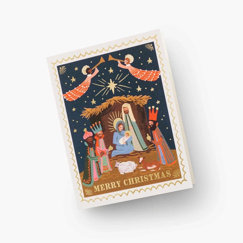 Christmas Nativity Card - Pinecone Trading Co.