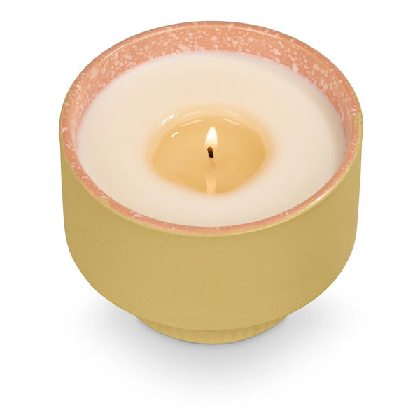 Citron & Vetiver Ceramic Candle - Pinecone Trading Co.