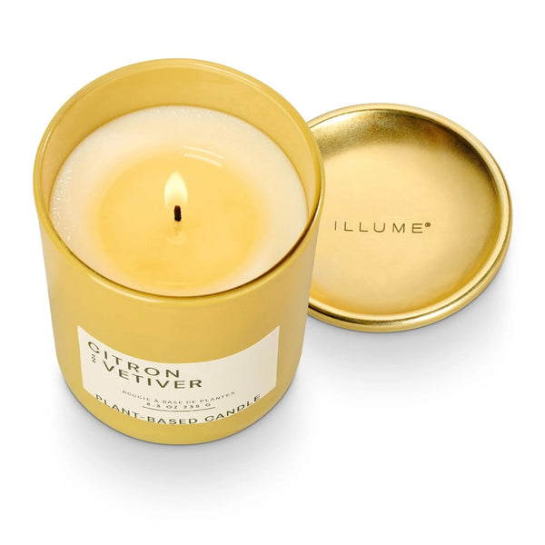 Citron & Vetiver Jar Candle - Pinecone Trading Co.