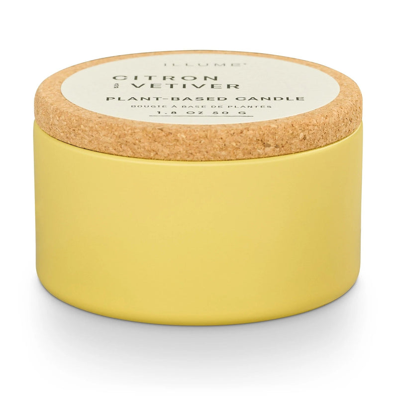 Citron & Vetiver Tin Candle - Pinecone Trading Co.
