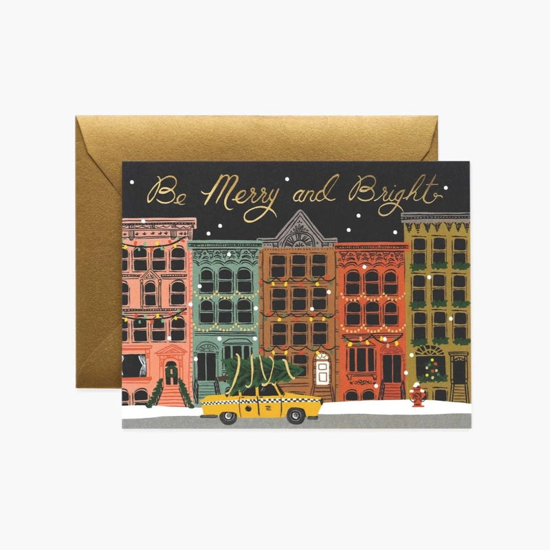 City Holiday Card - Pinecone Trading Co.