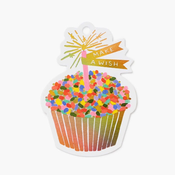 Cupcake Make a Wish Gift Tags | Rifle Paper Co. - Pinecone Trading Co.