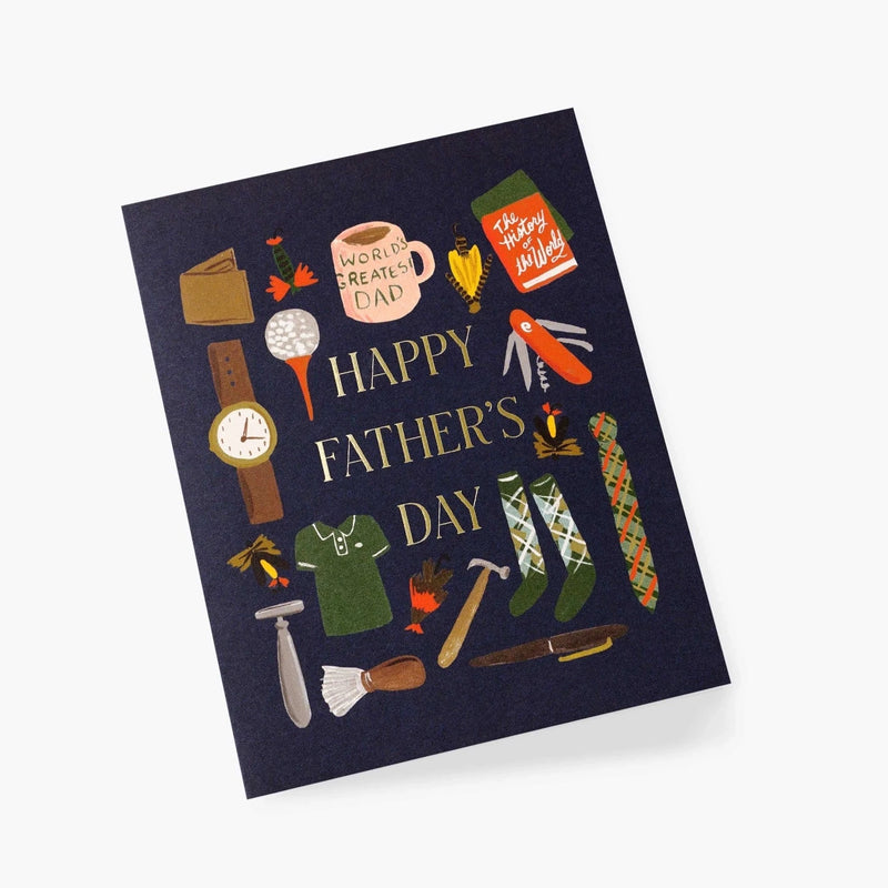 Dad's Favorite Things Card - Pinecone Trading Co.