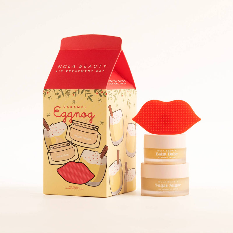 Eggnog Lip Care Holiday Gift Set - Pinecone Trading Co.