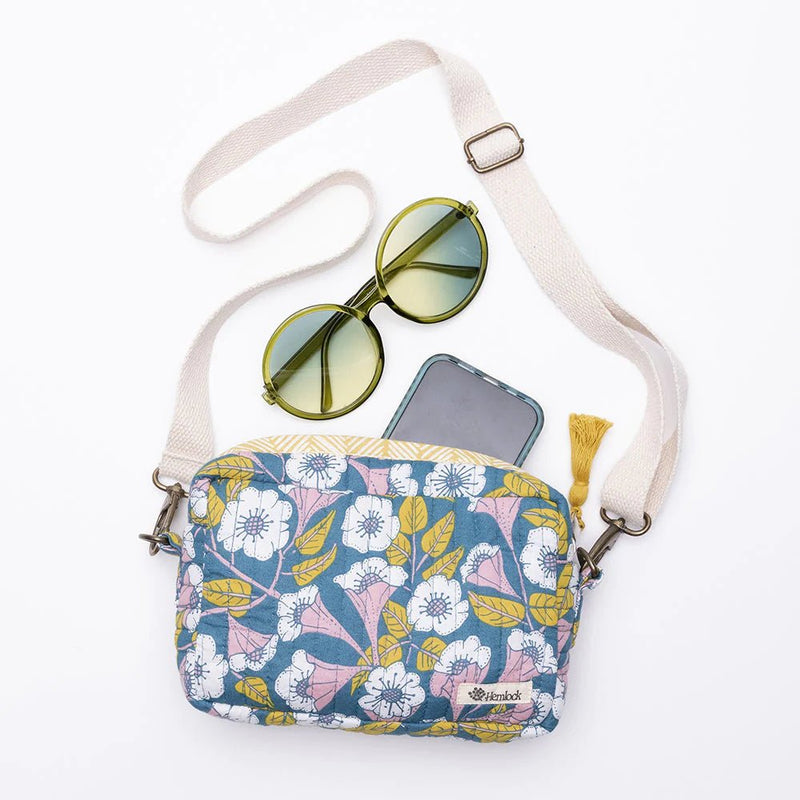Evangeline Quilted Cross Body - Pinecone Trading Co.