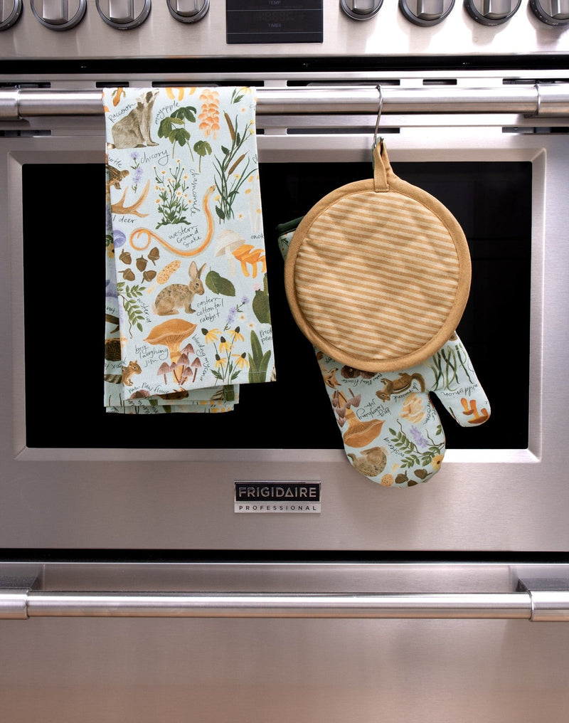 Flora & Fauna Kitchen Towel - Pinecone Trading Co.