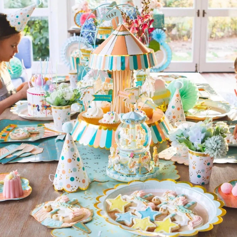 Fun Fair Carousel Cupcake Stand - Pinecone Trading Co.