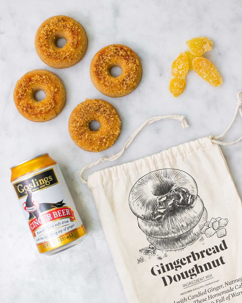 Gingerbread Doughnut Baking Mix - Pinecone Trading Co.