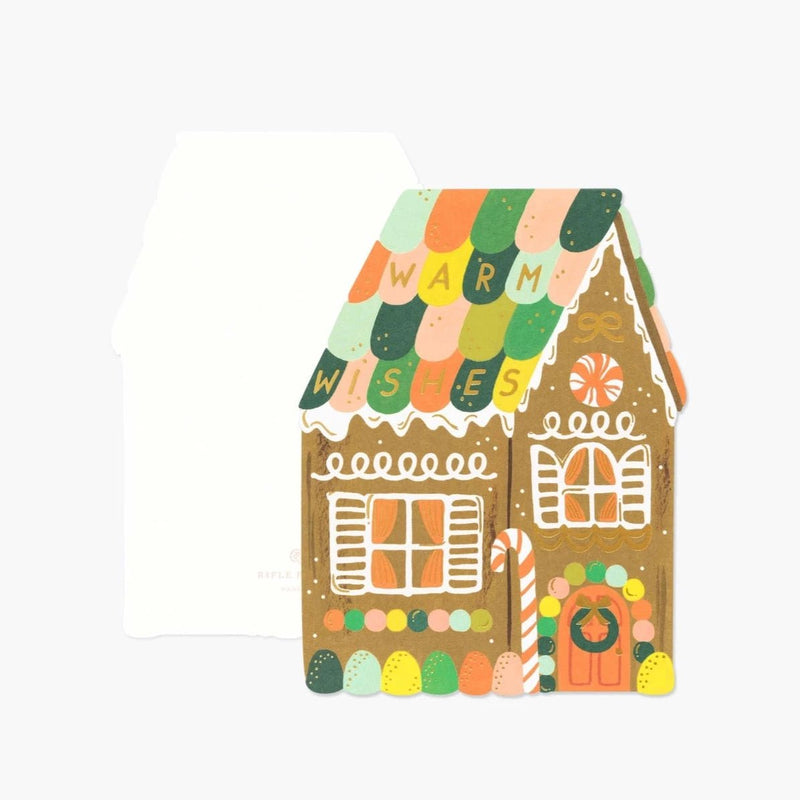 Gingerbread House Card - Pinecone Trading Co.