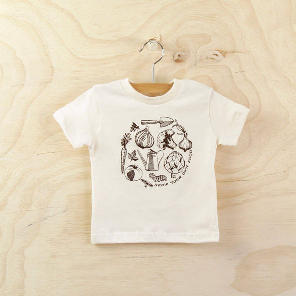 Grow Your Own Food Tee - Pinecone Trading Co.