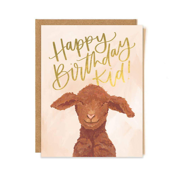 Happy Birthday Kid! Card - Pinecone Trading Co.