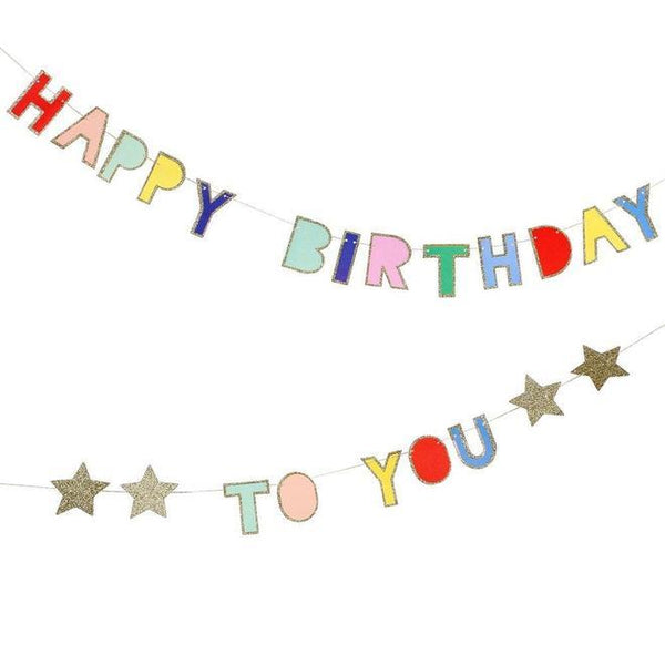 Happy Birthday To You Mini Banner - Pinecone Trading Co.