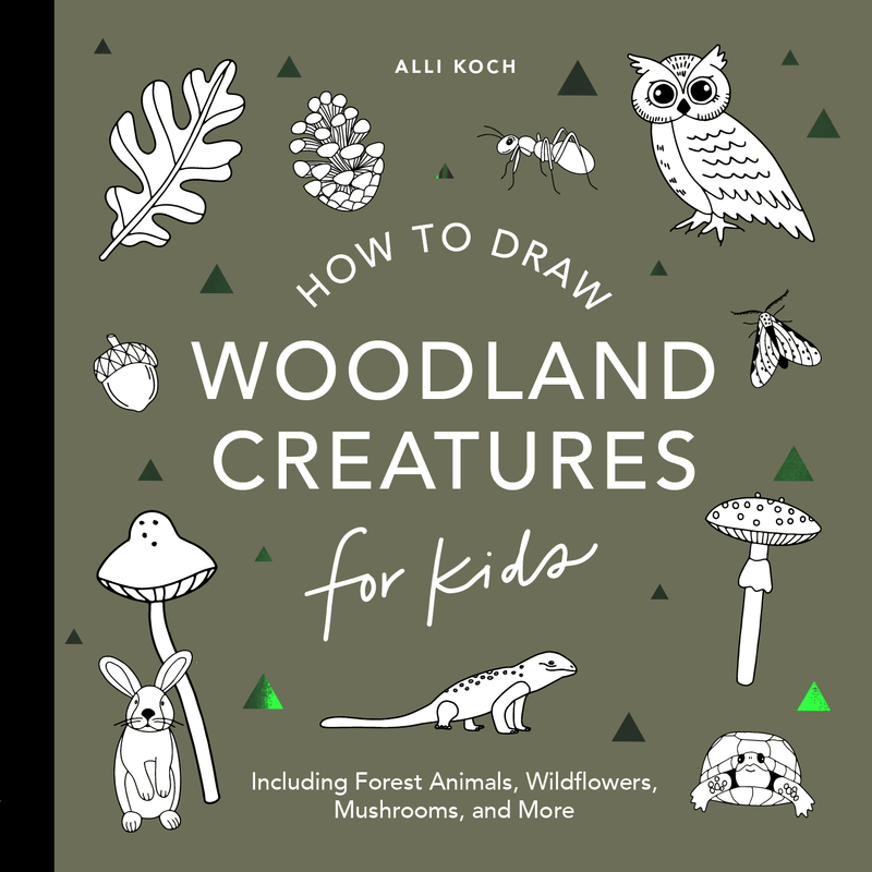 How to Draw for Kids: Mushrooms & Woodland Creatures - Pinecone Trading Co.