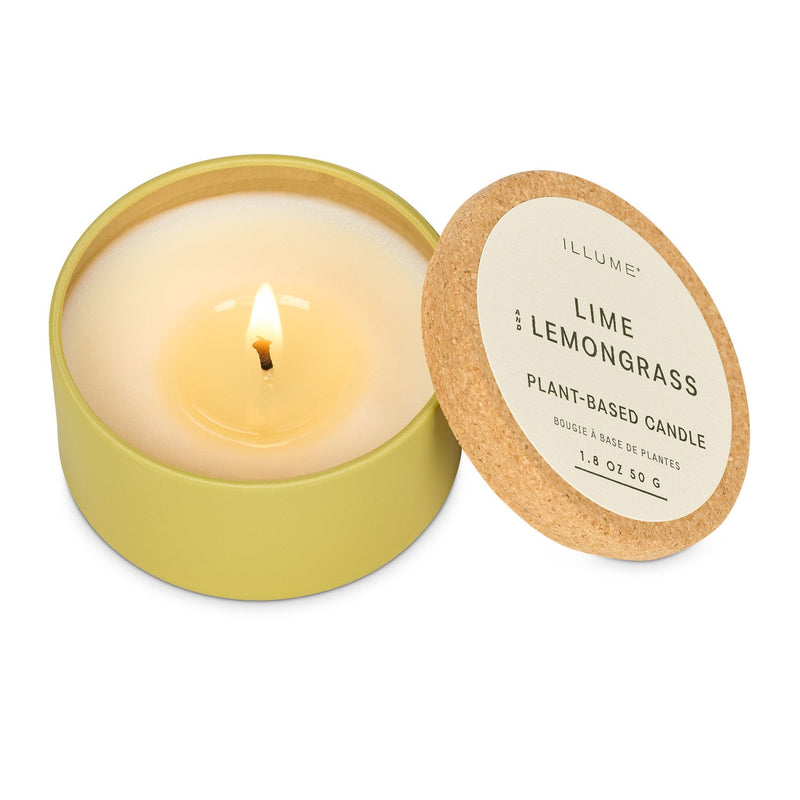 Kaffir Lime & Lemongrass Tin Candle - Pinecone Trading Co.