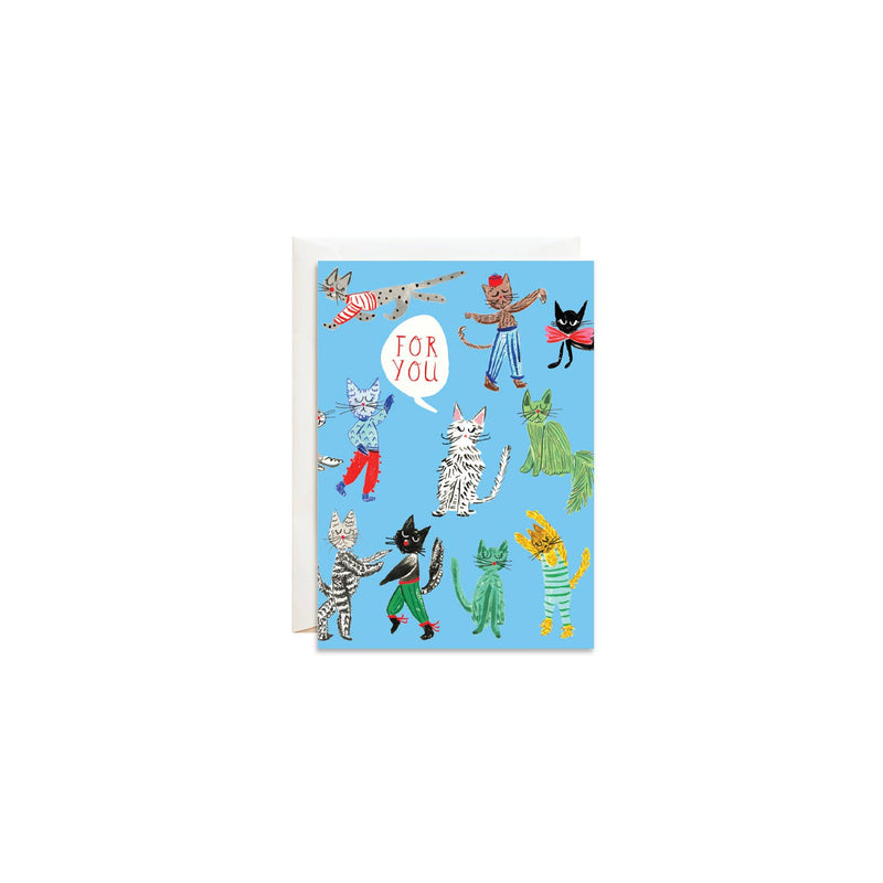 Kitties - Petite Card - Pinecone Trading Co.