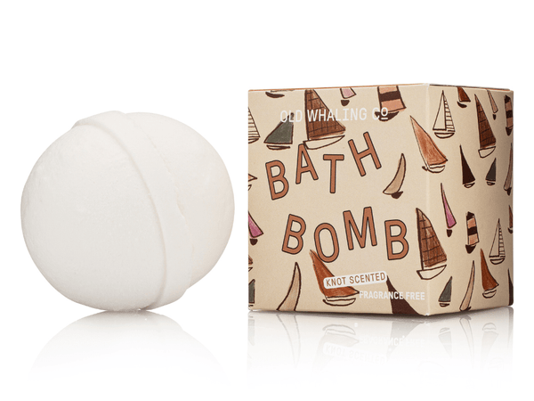 Knot Scented (Fragrance Free) Bath Bomb - Pinecone Trading Co.