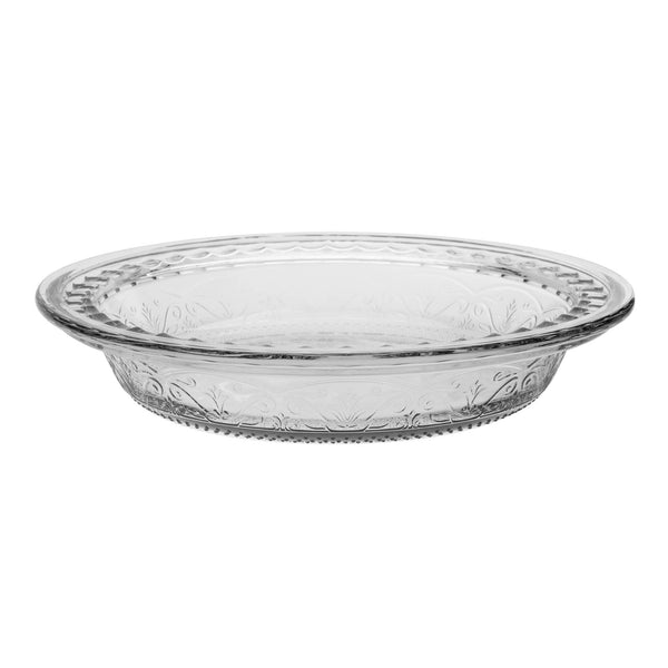 Laurel Embossed Pie Dish - Pinecone Trading Co.